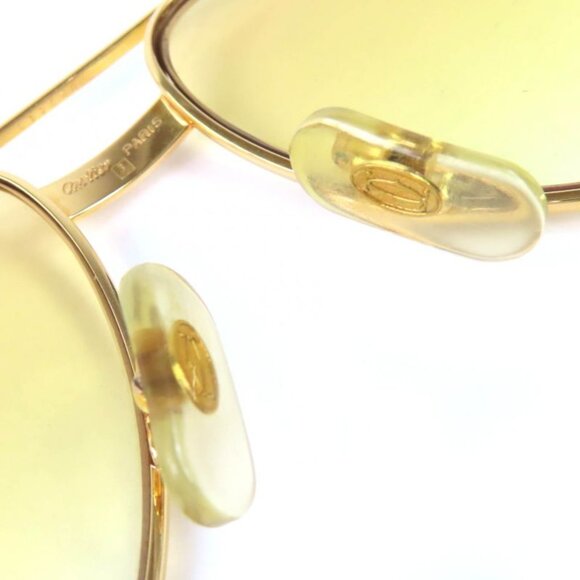 Cartier Trinity Two Bridge Teardrop Sunglasses Eyewear Gold Prescripti main image 9